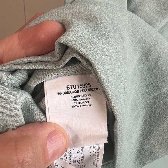 Mango Light Blue Mini Dress - Picture 7 of 12